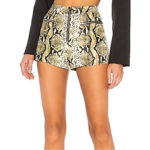 H:ours Snake Skin Shorts